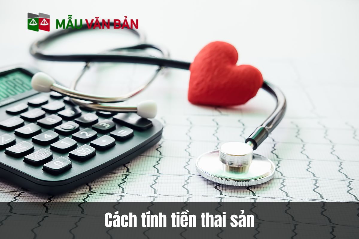 Cách tính tiền thai sản