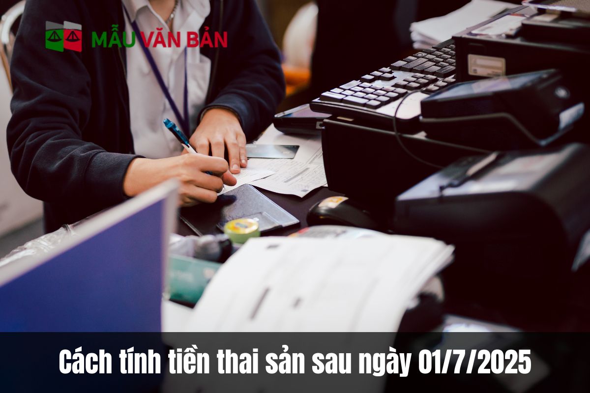 Cách tính tiền thai sản sau ngày 01/7/2025
