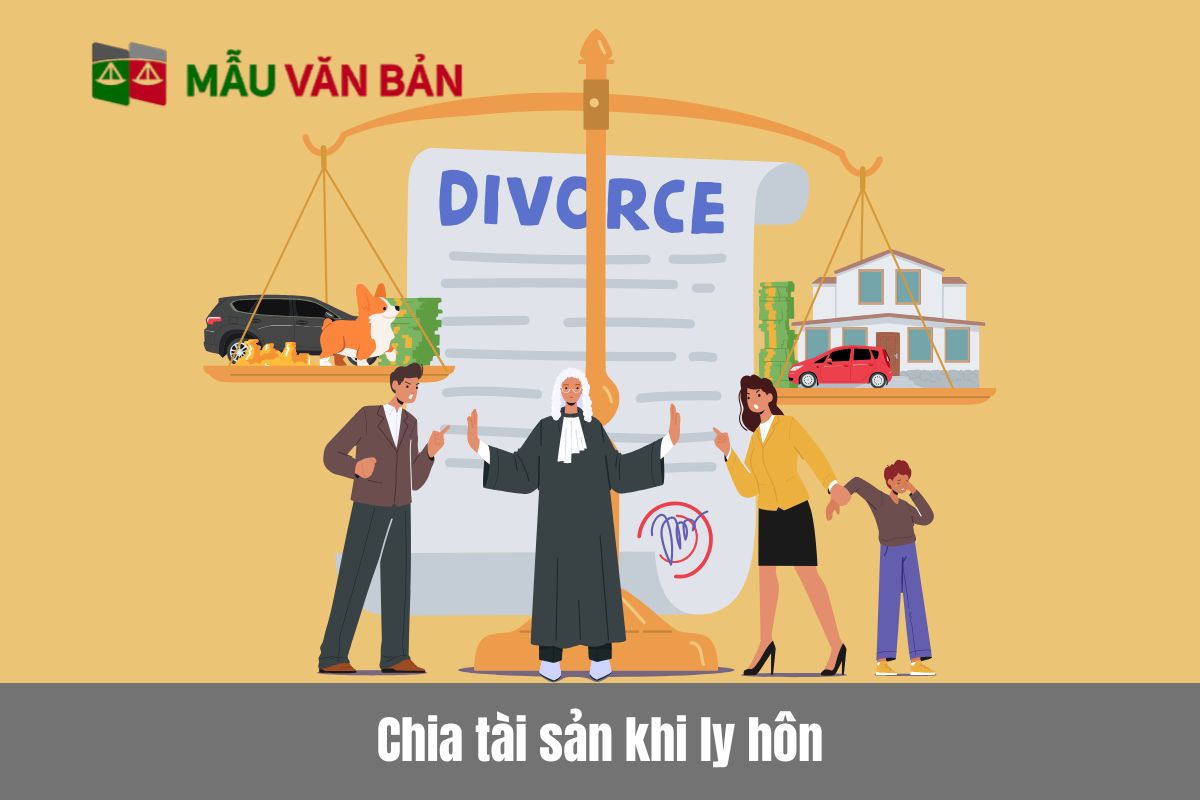 Chia tài sản khi ly hôn