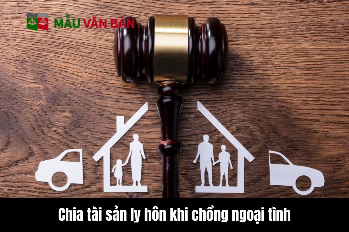 Chia tài sản ly hôn khi chồng ngoại tình