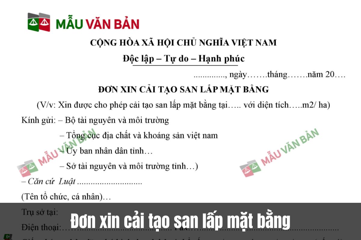 Đơn xin cải tạo san lấp mặt bằng.jpg