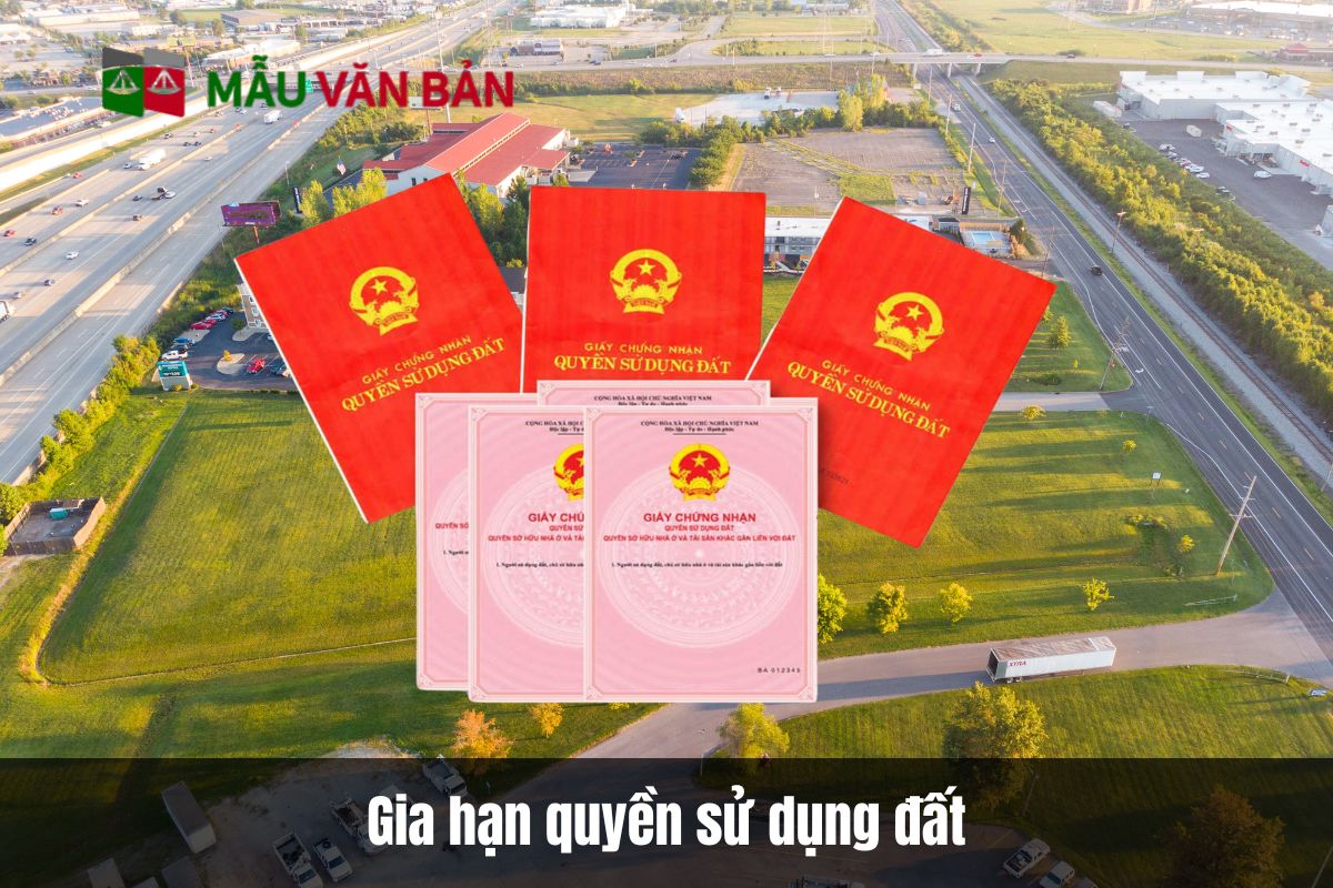 Gia hạn quyền sử dụng đất