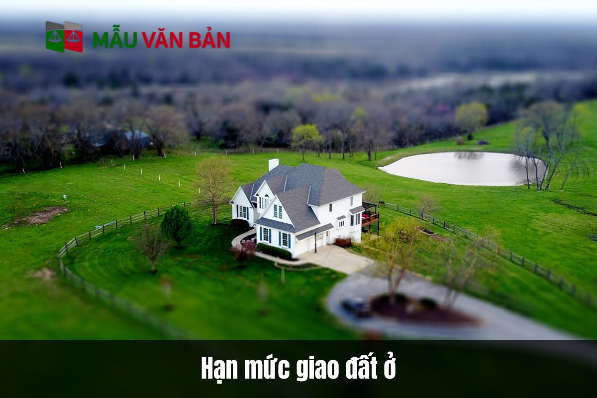 Hạn mức giao đất ở