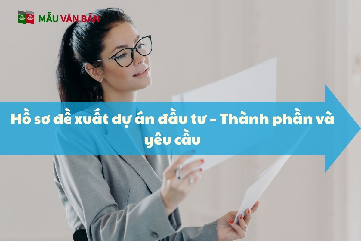 Hồ sơ đề xuất dự án đầu tư – Thành phần và yêu cầu.jpg