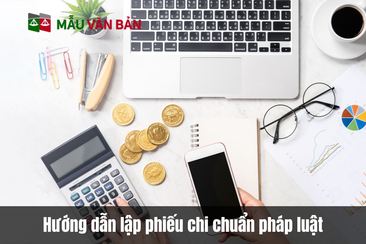 Hướng dẫn lập phiếu chi chuẩn pháp luật