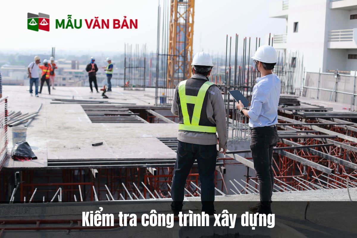 Kiểm tra công trình xây dựng
