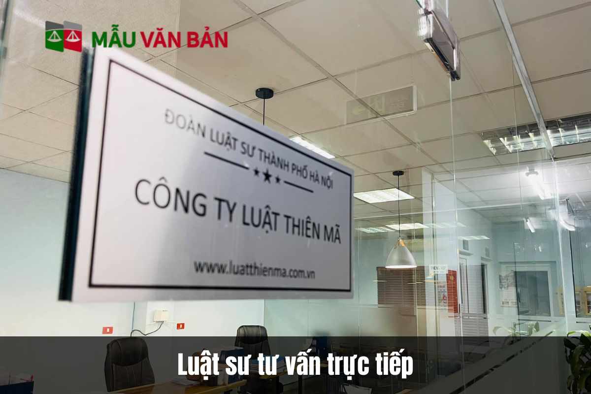 Luật sư tư vấn luật đất đai trực tiếp tại văn phòng