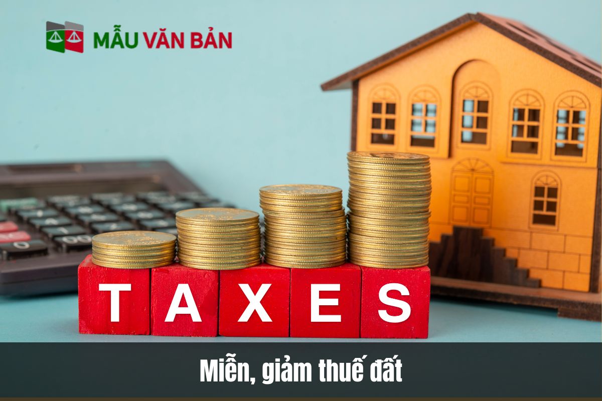 Miễn giảm thuế đất