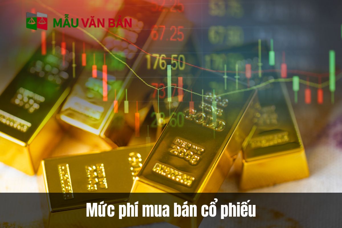 Mức phí mua bán cổ phiếu