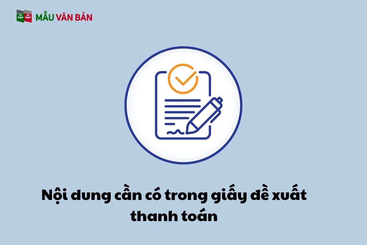 Nội dung cần có trong giấy đề xuất thanh toán.jpg