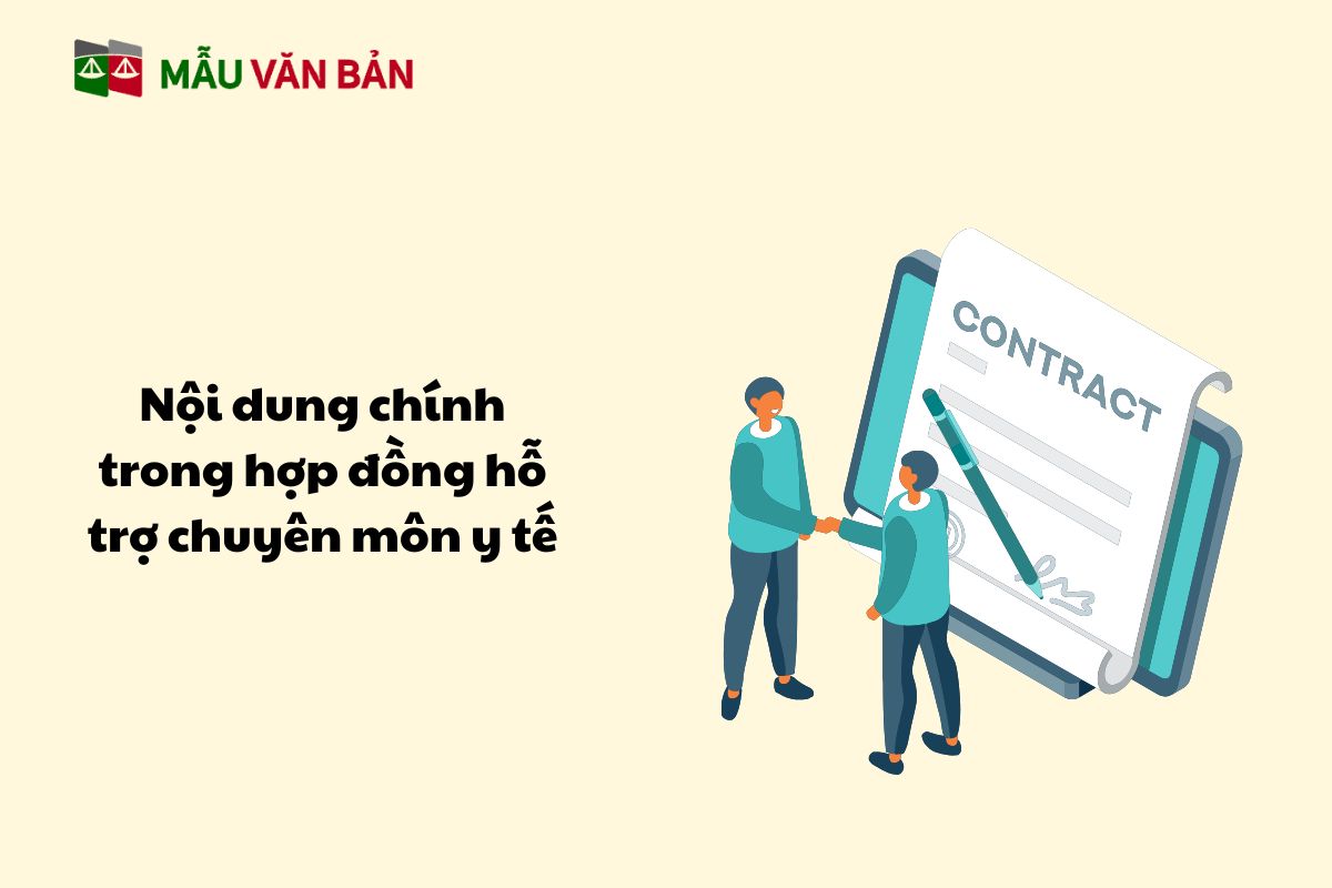 Nội dung chính trong hợp đồng hỗ trợ chuyên môn y tế.jpg