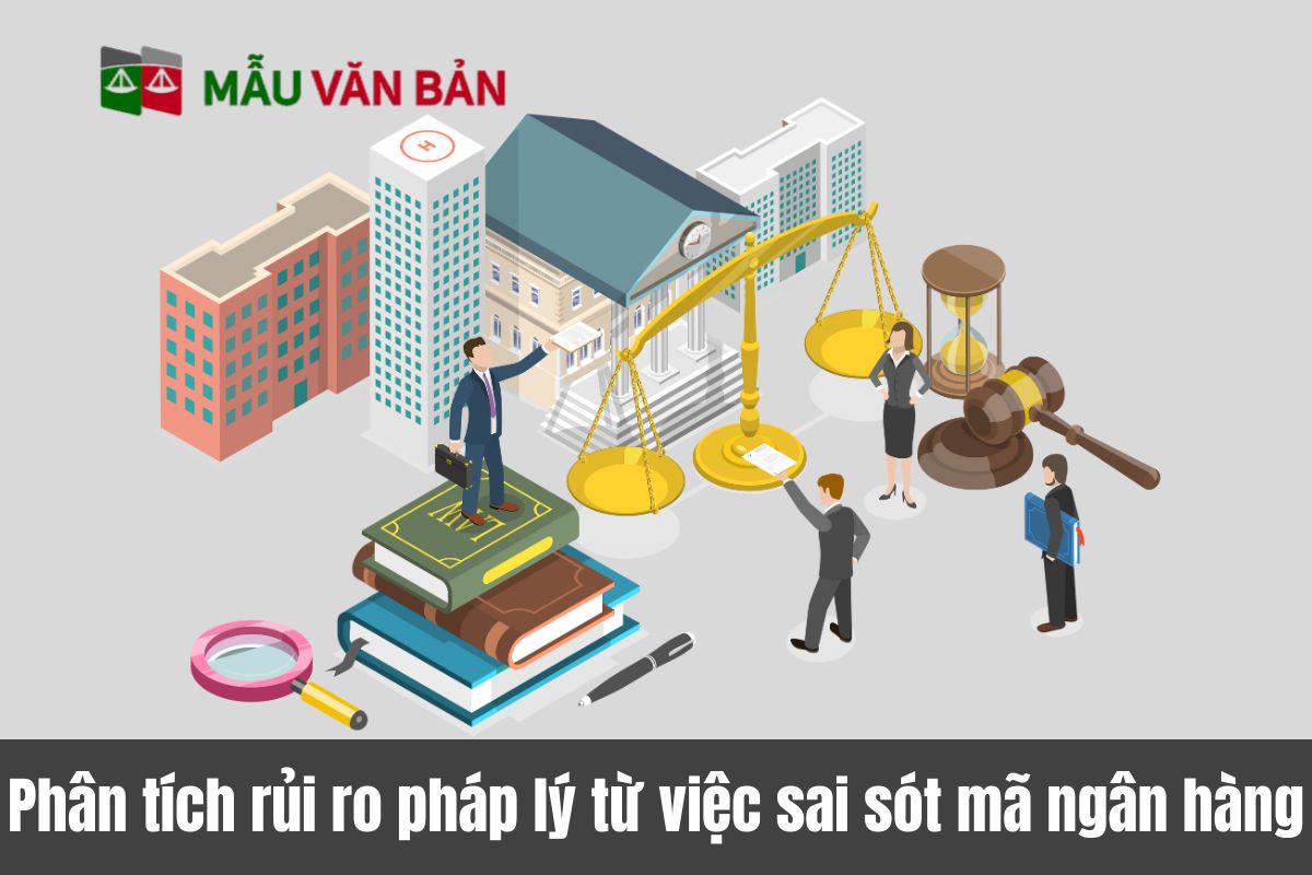 Phân tích rủi ro pháp lý từ việc sai sót mã ngân hàng