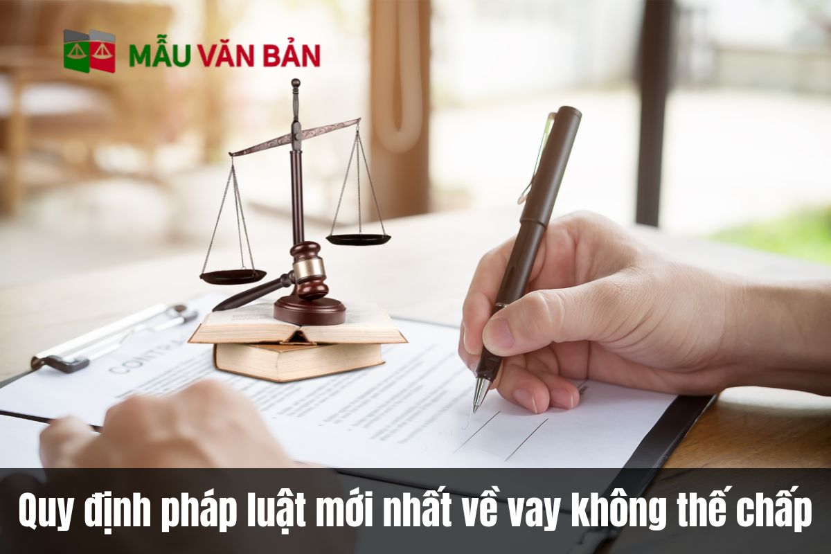 Quy định pháp luật mới nhất về vay không thế chấp