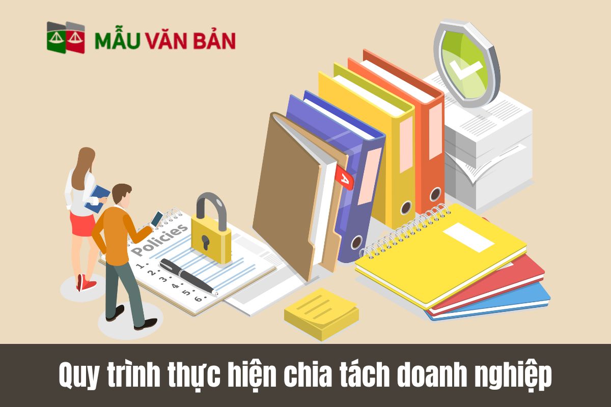 Quy trình thực hiện chia tách doanh nghiệp