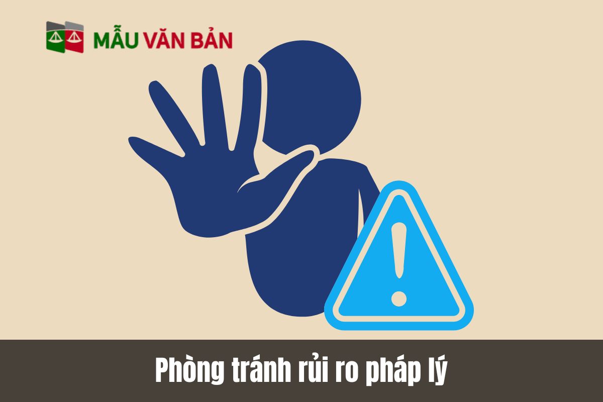 Rủi ro pháp lý và cách phòng tránh
