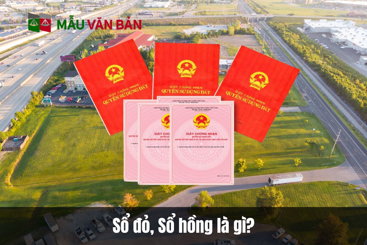 Sổ đỏ sổ hồng là gì?