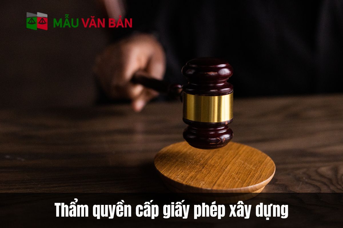 Thẩm quyền cấp giấy phép xây dựng