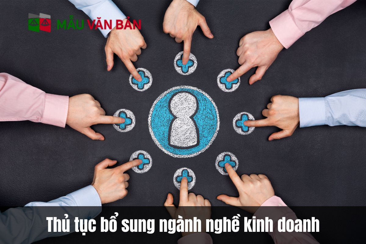 Thủ tục bổ sung ngành nghề kinh doanh