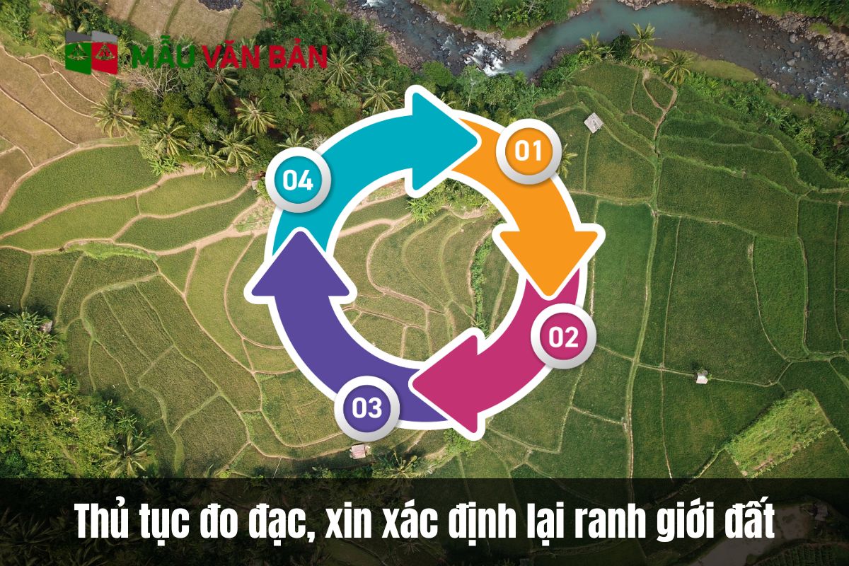 Thủ tục đo đạc, xin xác định lại ranh giới đất
