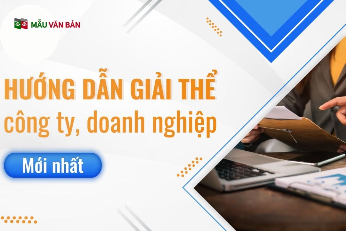 Thủ tục giải thể công ty TNHH 2 thành viên