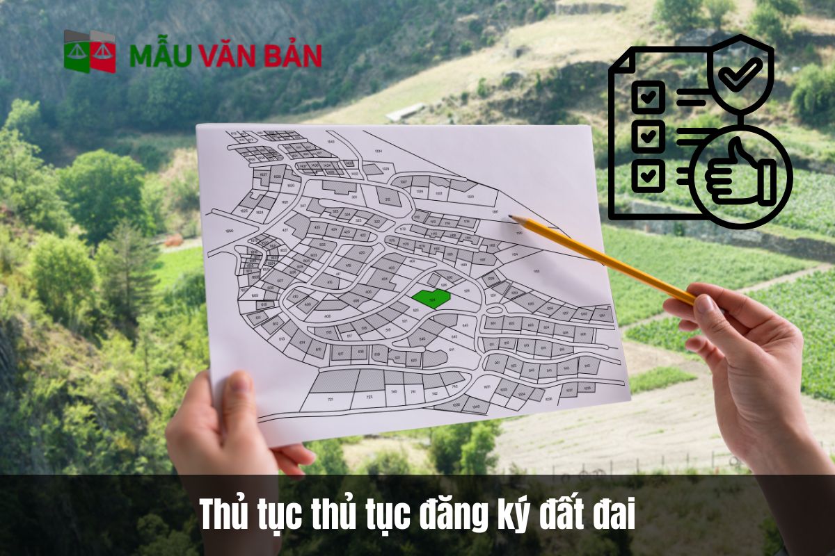 Thủ tục thủ tục đăng ký đất đai