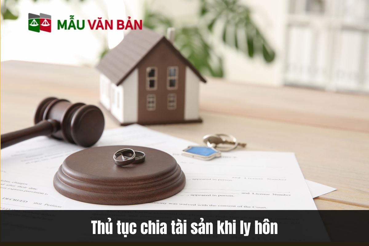 thủ tục chia tài sản